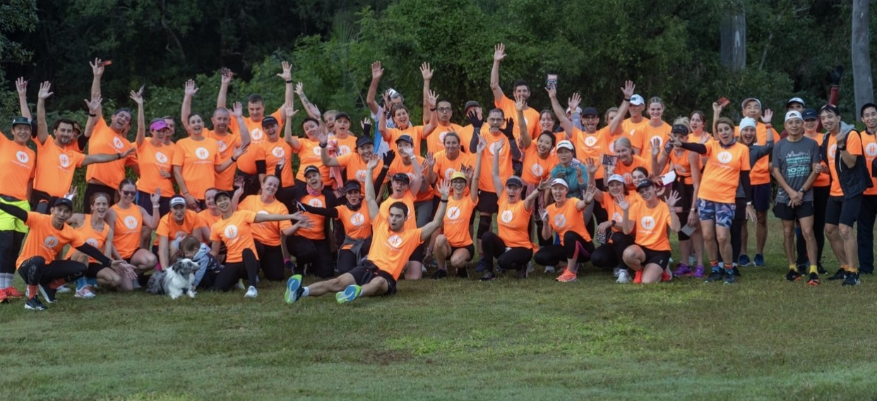 Running Heroes - Brisbane running club in Ditmas St Playground, Wishart, Brisbane, Australia