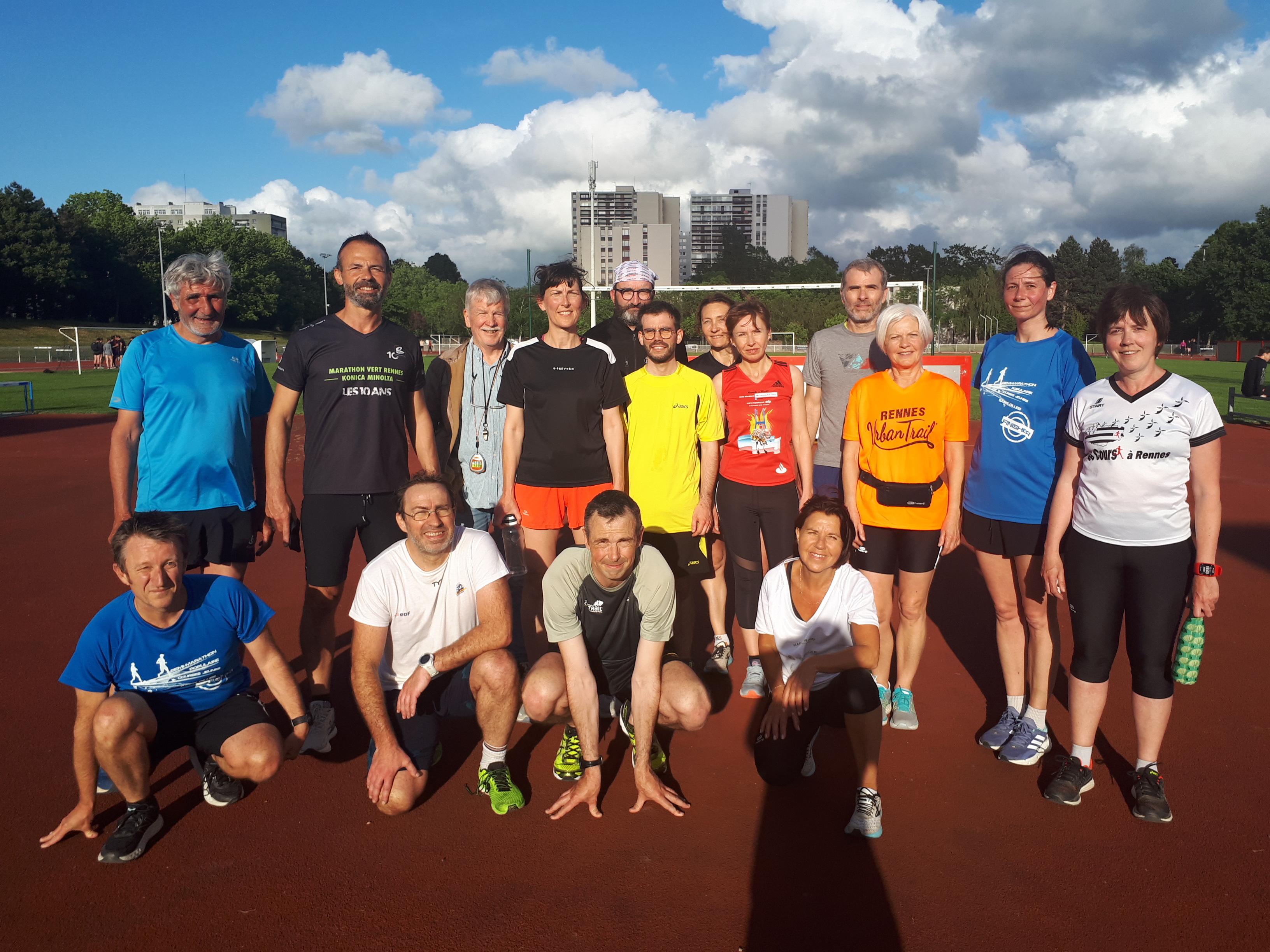 Je Cours à Rennes running club in Canal Saint-Martin youth hostel, Rennes, France