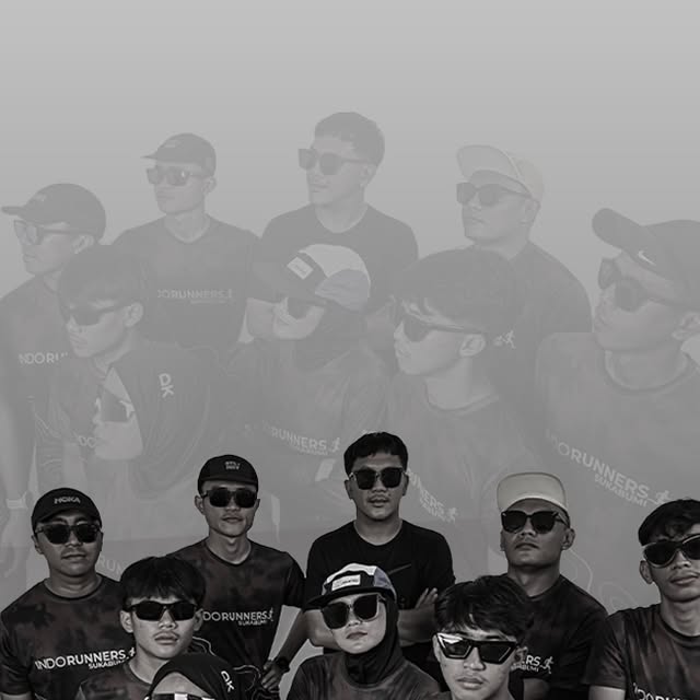 IndoRunners Sukabumi running club in Lapang Merdeka, Sukabumi, Indonesia