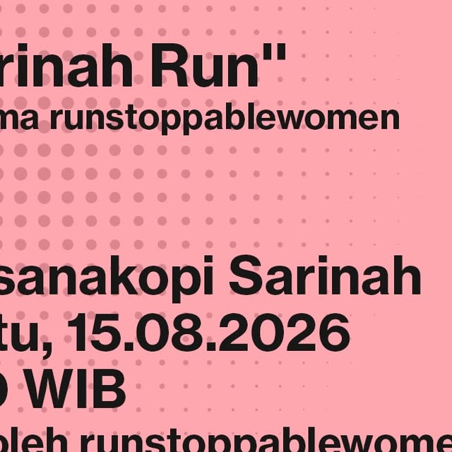 Runstoppable Women running club in Suasanakopi, Canggu, Indonesia