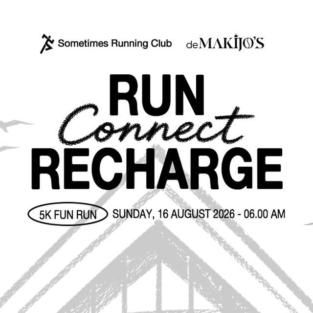 Sometimes Running Club running club in Demakijo’s | Coffee & Eatery, Yogyakarta, Indonesia
