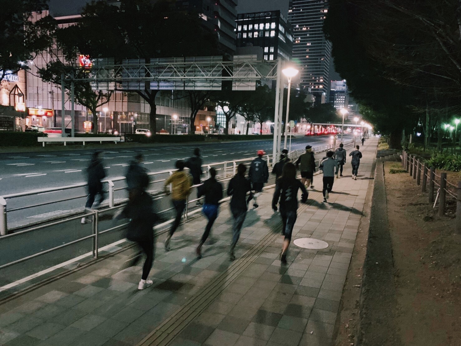 Common Landscape running club in Nagoya, Japan