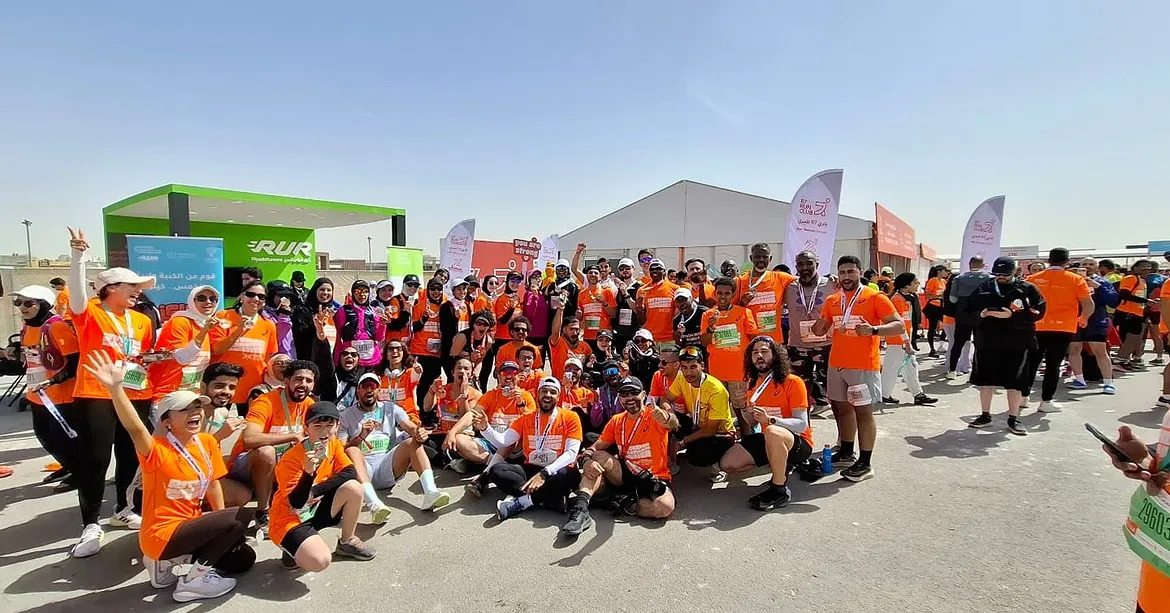 Riyadh Urban Runners running club in Sports Boulevard, Misk Track, Wadi Hanifah, walkways across Riyadh