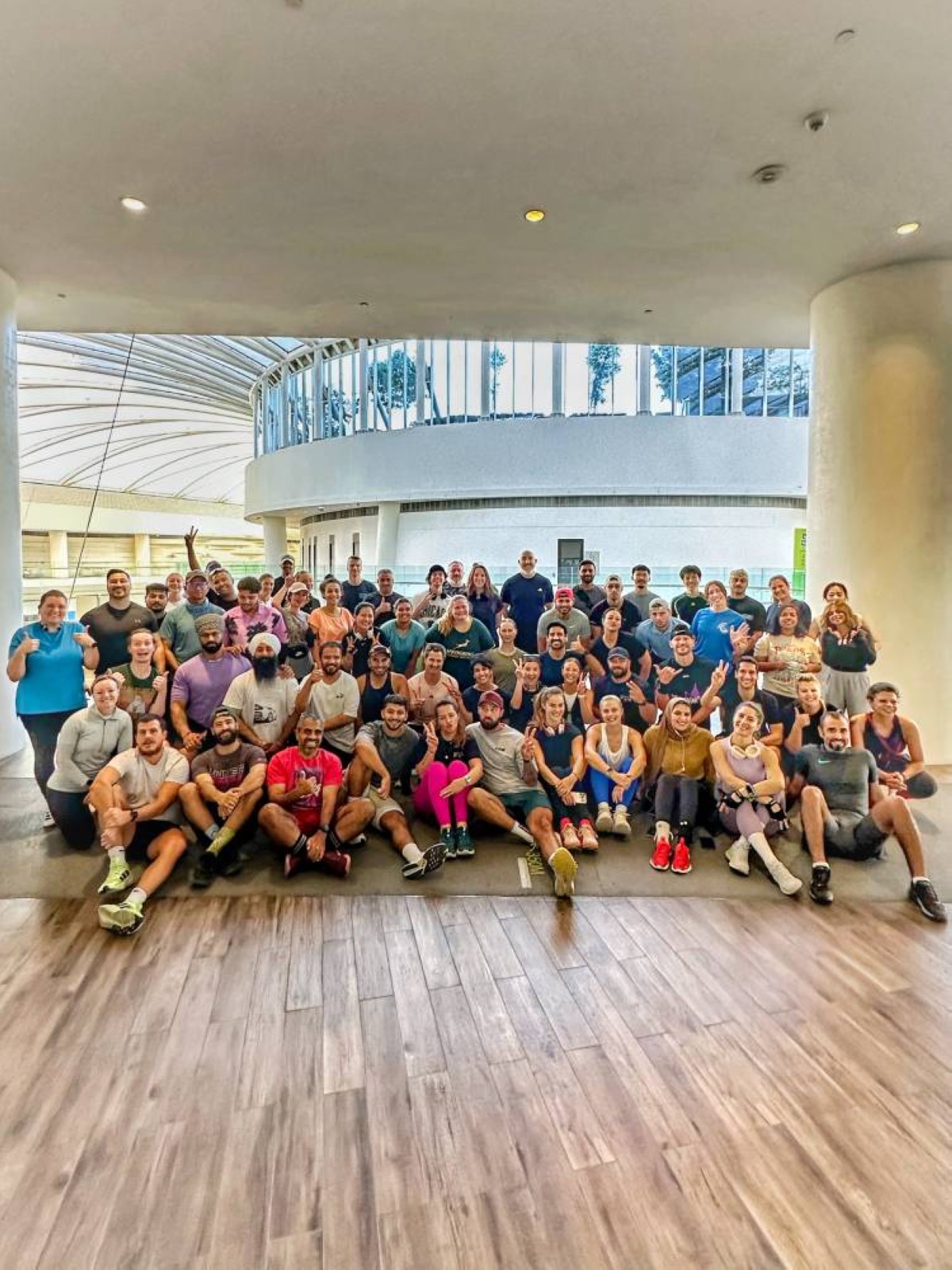 Tempo Run Club Kuwait running club in Green Island and Al Sadaqa W Al Salam Garden, Kuwait City, Kuwait