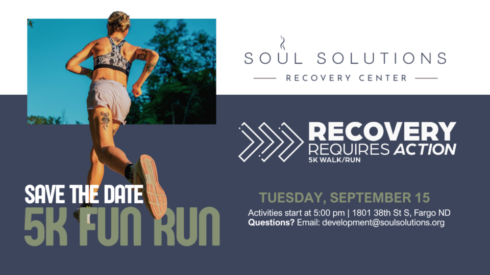 Fargo RADD running club in Soul Solutions Recovery Center, 1801 38th Street South, Fargo, North Dakota, USA