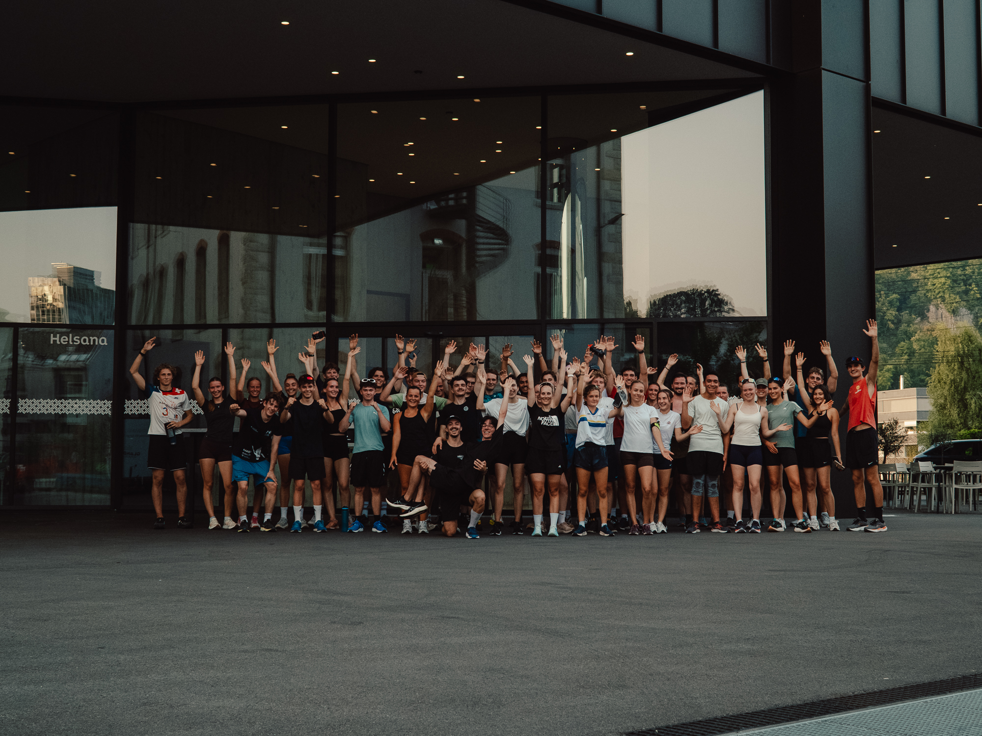runBADEN running club in Café PAME, Baden, Switzerland